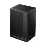 DeepCool CH170 Digital Vertical Mini-ITX Case, ABS+SPCC Materials, 240mm Radiator Support, 3 Expansion Slots, x2USB3.0/Audio/Gen2 Type-C Port, Black | R-CH170-BKNPI0D-G-1